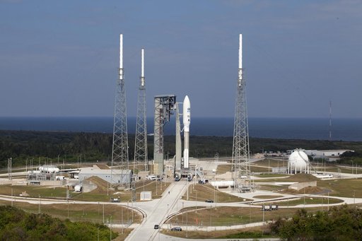 GOES-R Rollout from VIF to Pad 41