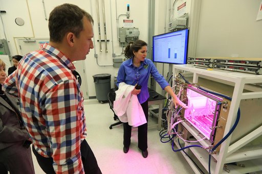 Dr. Thomas Zurbuchen Visits SSPF