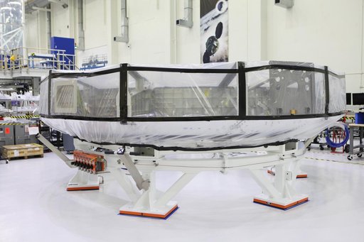 Orion EM-1 Crew Module Adapter Move to Clean Room