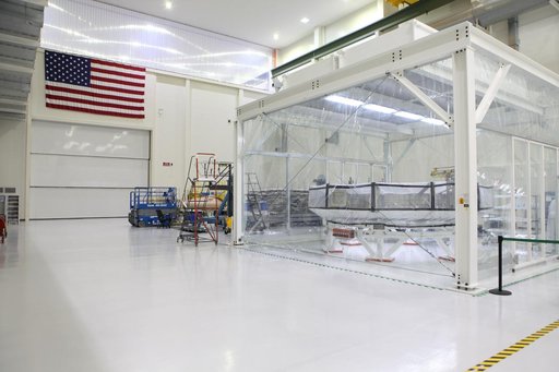 Orion EM-1 Crew Module Adapter Move to Clean Room