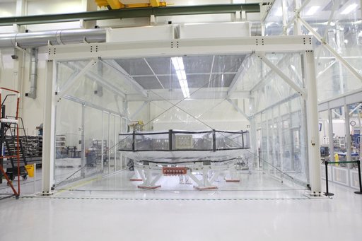 Orion EM-1 Crew Module Adapter Move to Clean Room