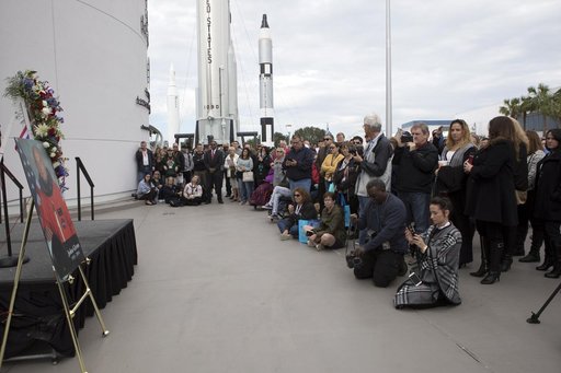 John H Glenn Jr. Wreath Laying Ceremony