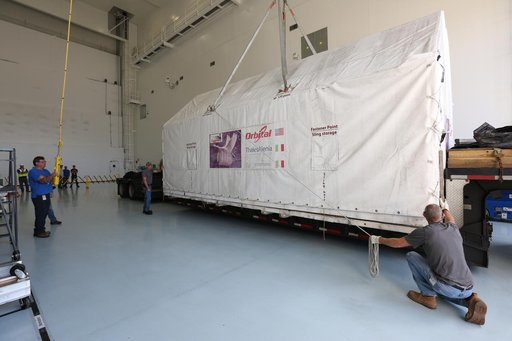 Orbital ATK's Ground Support Equipment (GSE) Delivery for OA-7