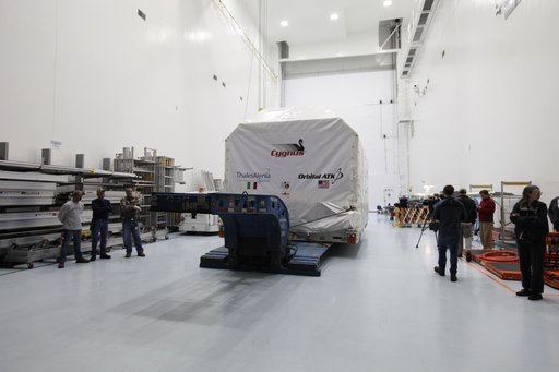 OA-7 Cargo Module Arrival