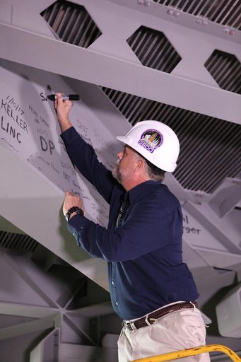 Platform A North Beam Signing