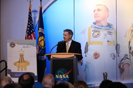 Apollo 1 Tribute Opening