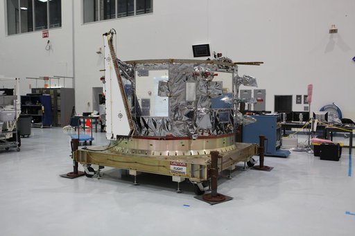 OA-7 Service Module move into SSPF Highbay