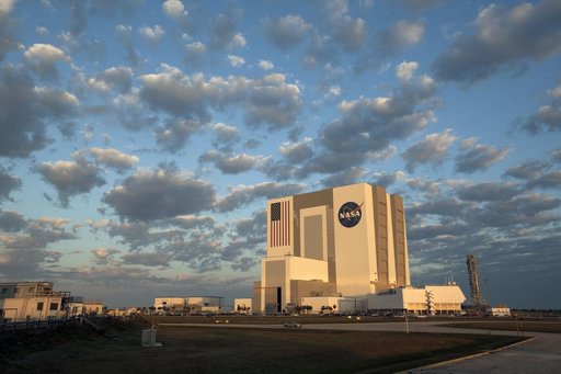 VAB during Sunrise at Kennedy Space Center