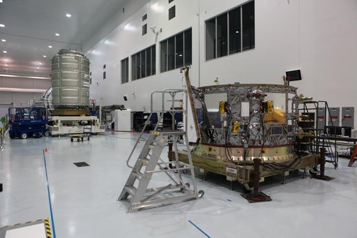 OA-7 Cargo Module mate to Service Module