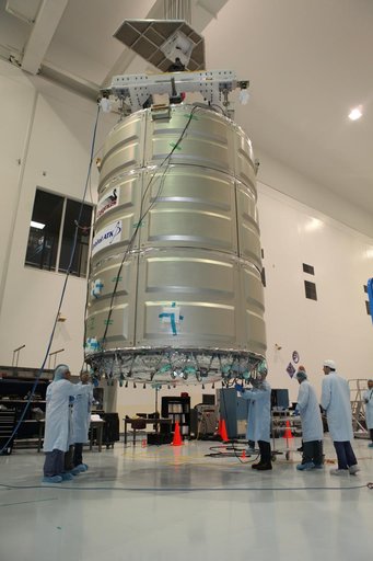 OA-7 Cargo Module mate to Service Module