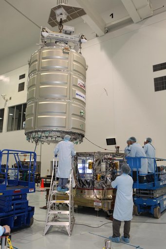 OA-7 Cargo Module mate to Service Module
