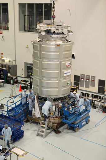 OA-7 Cargo Module mate to Service Module