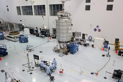 OA-7 Cargo Module mate to Service Module
