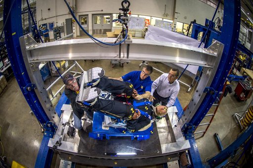 Boeing CST-100 Starliner Seat Test