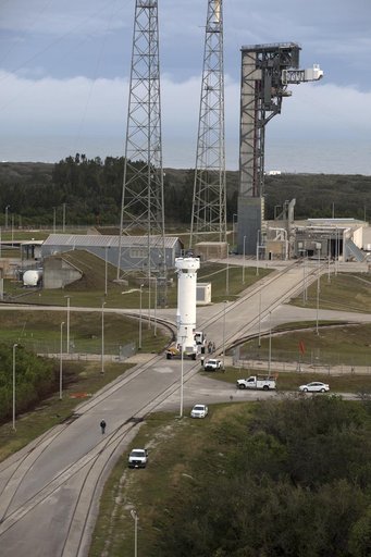 OA-7 Atlas V Centaur Stage Lift and Mate to Booster