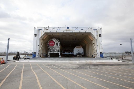 Interim Cryogenic Propulsion Stage (ICPS) Arrival for EM-1