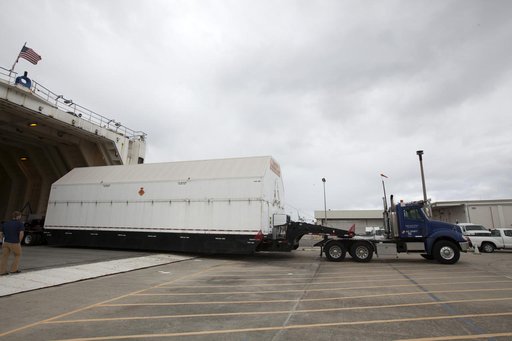 Interim Cryogenic Propulsion Stage (ICPS) Arrival for EM-1