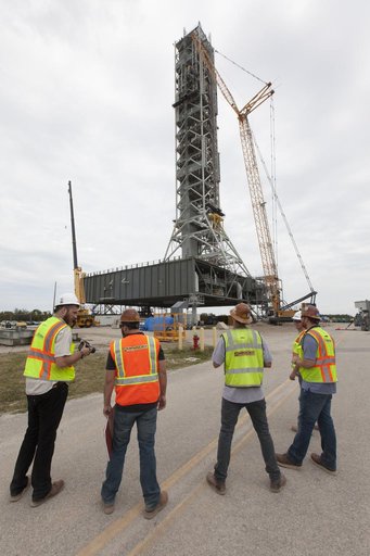 Orion Service Module Umbilical (OSMU) Lift & Preparation for Ins