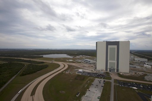 View of VAB from Mobile Launcher