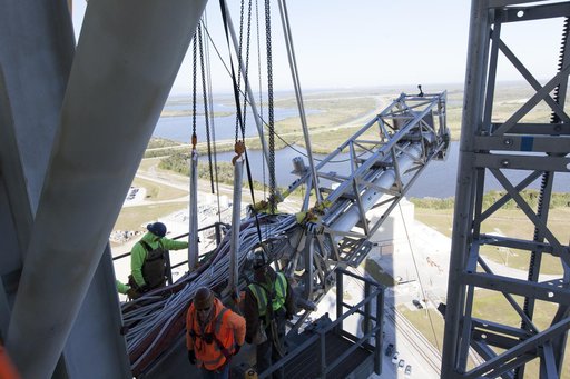Orion Service Module Umbilical (OSMU) Installation