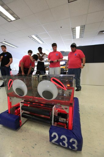 FIRST Robotics NE Mentoring Team & Students