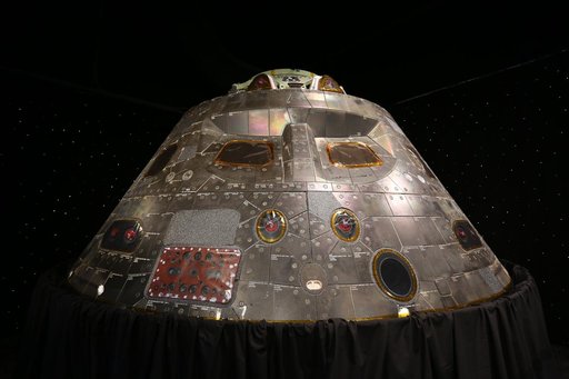 EFT-1 Crew Module on Display at KSC Visitor Complex