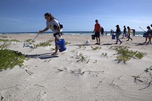 Beach Clean-Up near Historic Beach House