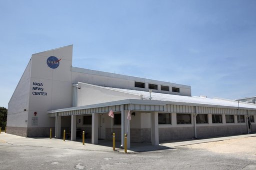 NASA News Center Building at the Press Site