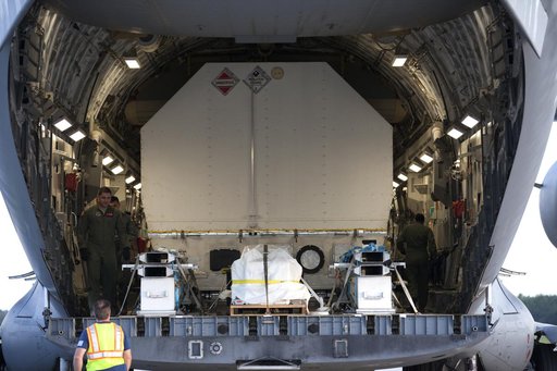 TDRS-M Spacecraft Arrival