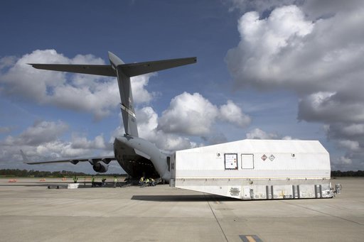 TDRS-M Spacecraft Arrival