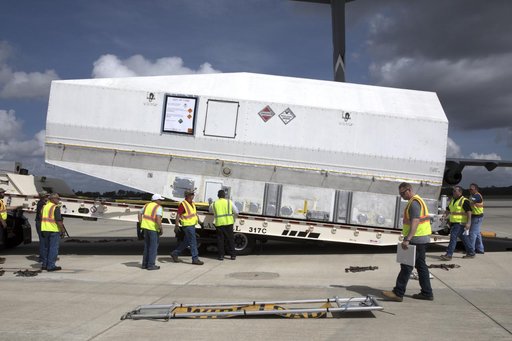 TDRS-M Spacecraft Arrival