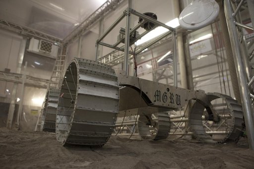 Resource Prospector Mobility Test