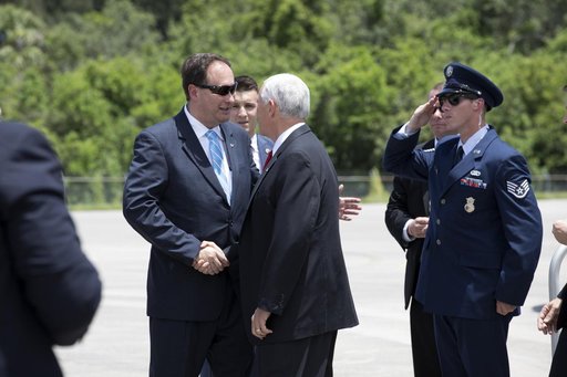 Vice President Mike Pence Visits Kennedy Space Center