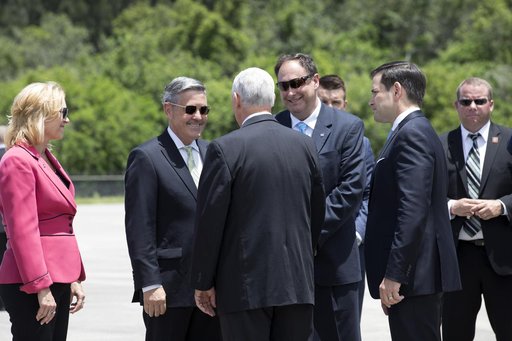 Vice President Mike Pence Visits Kennedy Space Center