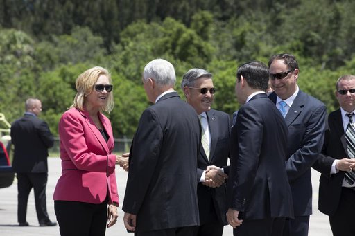 Vice President Mike Pence Visits Kennedy Space Center