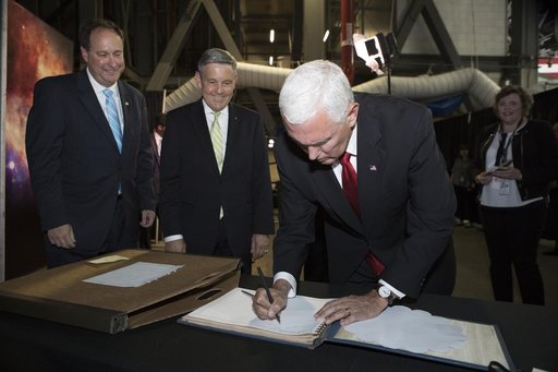 Vice President Mike Pence Visits Kennedy Space Center