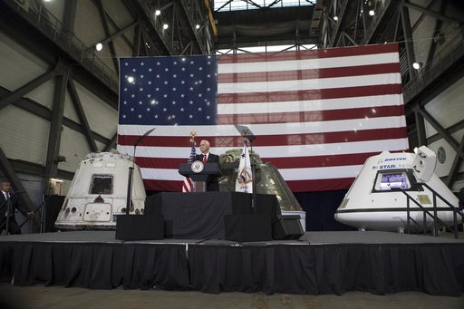 Vice President Mike Pence Visits Kennedy Space Center