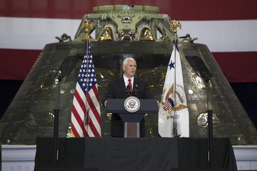 Vice President Mike Pence Visits Kennedy Space Center