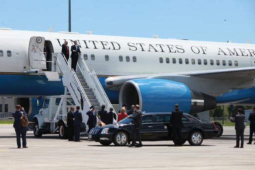 Vice President Mike Pence Arrival at Kennedy Space Center