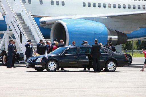 Vice President Mike Pence Arrival at Kennedy Space Center
