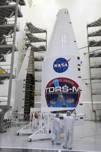 TDRS-M Spacecraft Processing at Astrotech