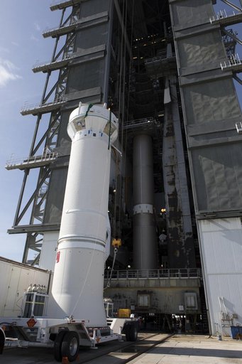 TDRS-M Atlas V Second Stage Centaur Off-Site Vertical Integratio