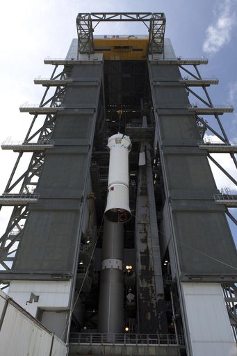 TDRS-M Atlas V Second Stage Centaur Off-Site Vertical Integratio