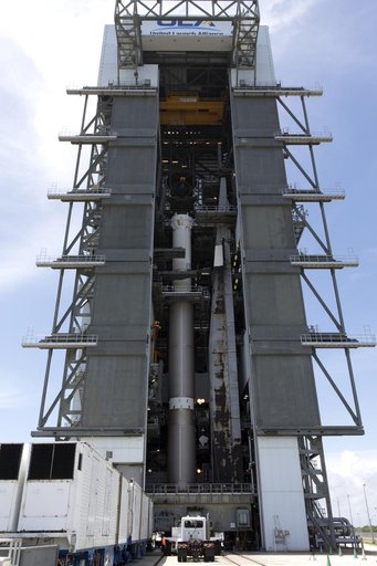 TDRS-M Atlas V Second Stage Centaur Off-Site Vertical Integratio