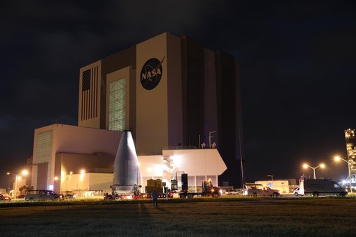 TDRS-M Spacecraft Transport to Pad 41