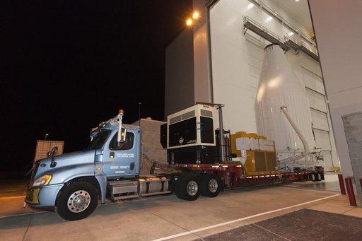 TDRS-M Spacecraft Transport to Pad 41