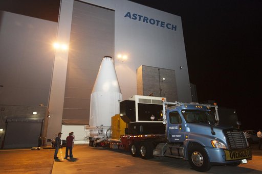 TDRS-M Spacecraft Transport to Pad 41