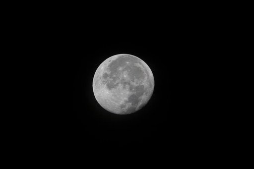 Full Moon at Kennedy Space Center