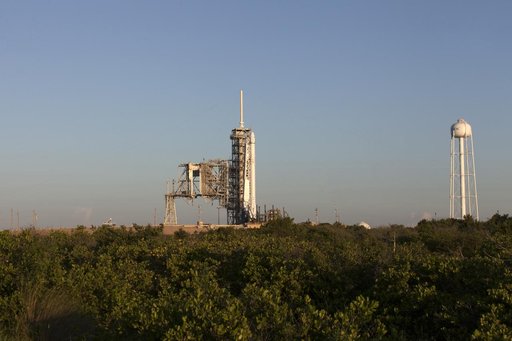 SpaceX CRS-12 at Pad 39A