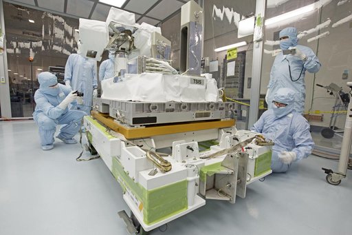 Total and Spectral Solar Irradiance Sensor (TSIS) EVA Fitchecks